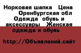 Норковая шапка › Цена ­ 500 - Оренбургская обл. Одежда, обувь и аксессуары » Женская одежда и обувь   